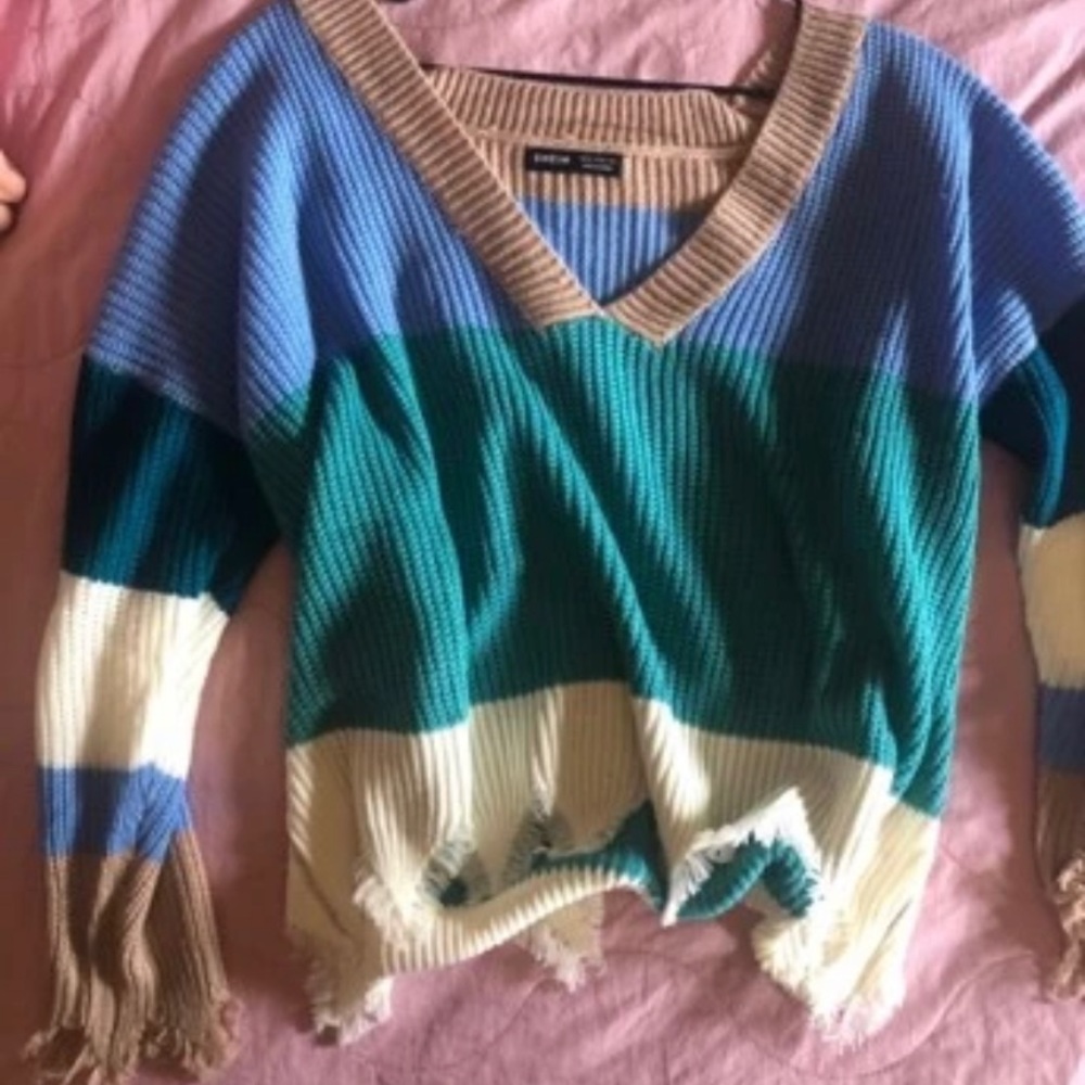 Oversized Colorback Sweater - Picture 2 of 2